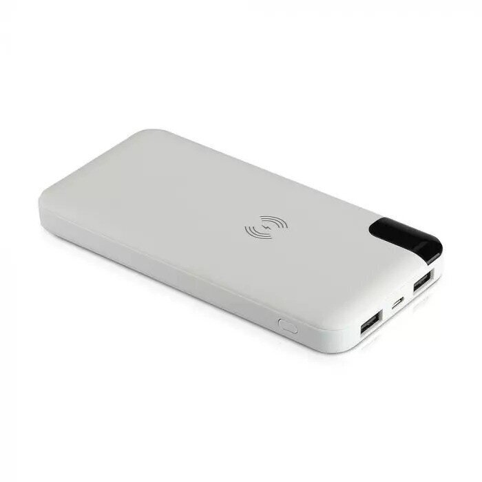 V-tac V-TAC Power Bank 8000 mAh 2,1A valge hind ja info | Akupangad | kaup24.ee