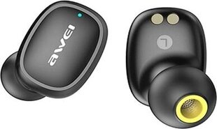 AWEI Stereo Bluetooth kõrvaklapid 5.0 T13 TWS + dokkimisjaam must hind ja info | Kõrvaklapid | kaup24.ee