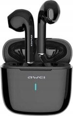 AWEI Bluetooth kõrvaklapid 5.0 T26 TWS + dokk must hind ja info | Kõrvaklapid | kaup24.ee