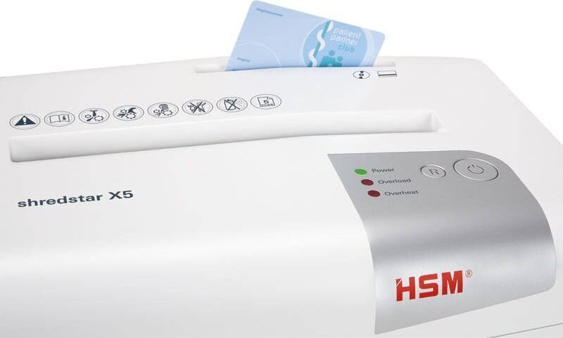 HSM shredstar X5 P4 4, valge hind ja info | Paberipurustajad | kaup24.ee
