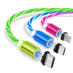 Beep Green USB 1m hind ja info | Mobiiltelefonide kaablid | kaup24.ee