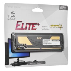 Team Group ELITE PLUS TPD48G3200HC2201 memory module 8 GB 1 x 8 GB DDR4 3200 MHz hind ja info | Operatiivmälu (RAM) | kaup24.ee