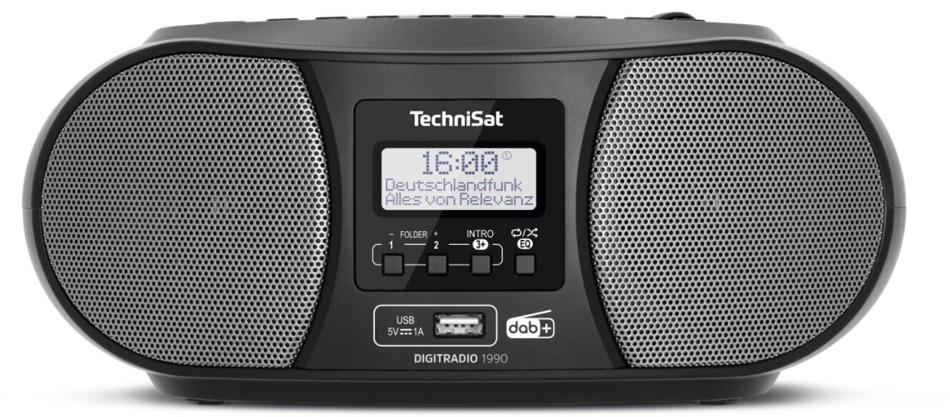 TechniSat DIGITRADIO 1990 DAB + BT USB CD цена и информация | Raadiod, magnetoolad | kaup24.ee