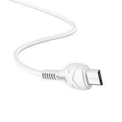 USB-kaabel HOCO X37 (1m) – Valge hind ja info | Mobiiltelefonide kaablid | kaup24.ee