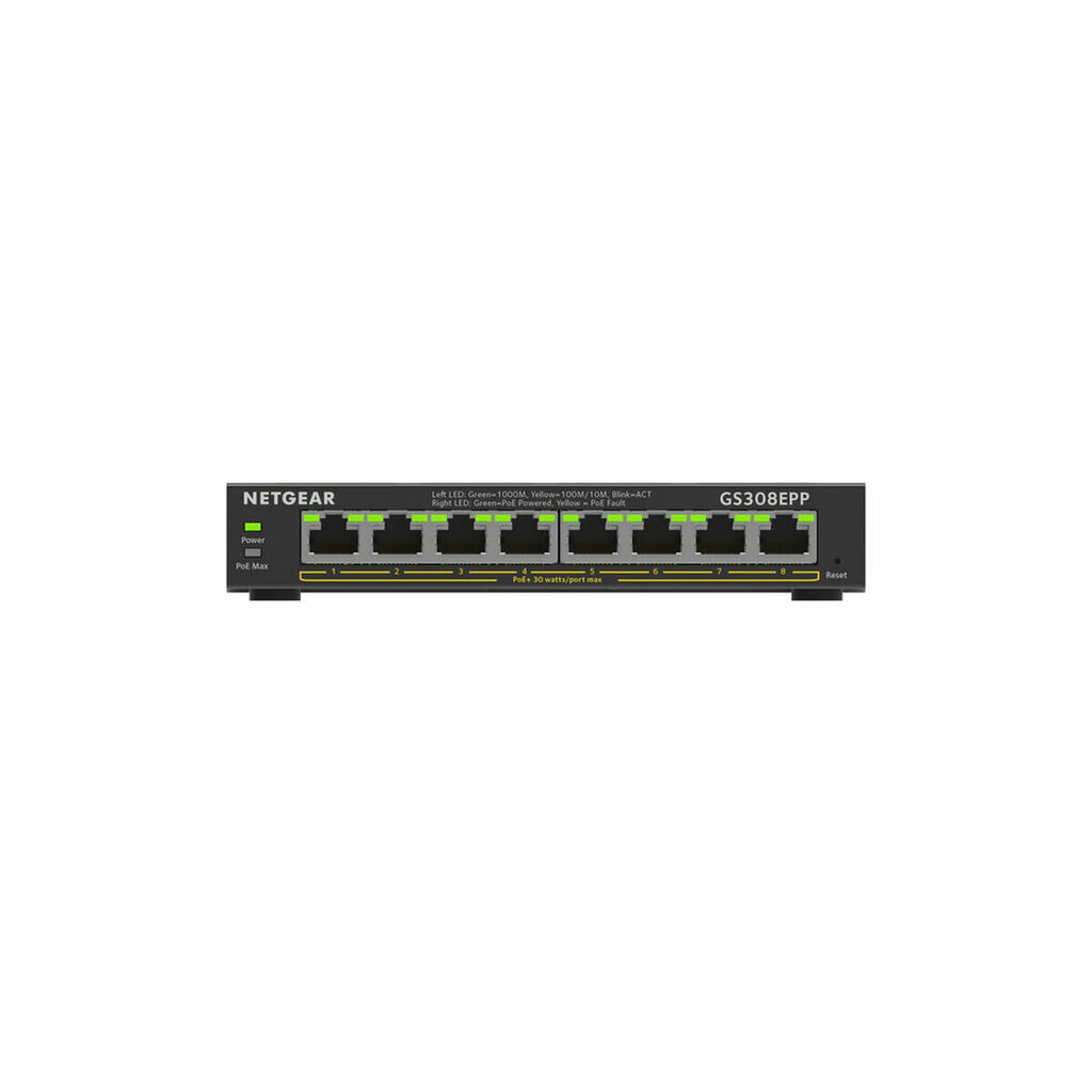 Netgear GS308EPP-100PES цена и информация | Lülitid (Switch) | kaup24.ee