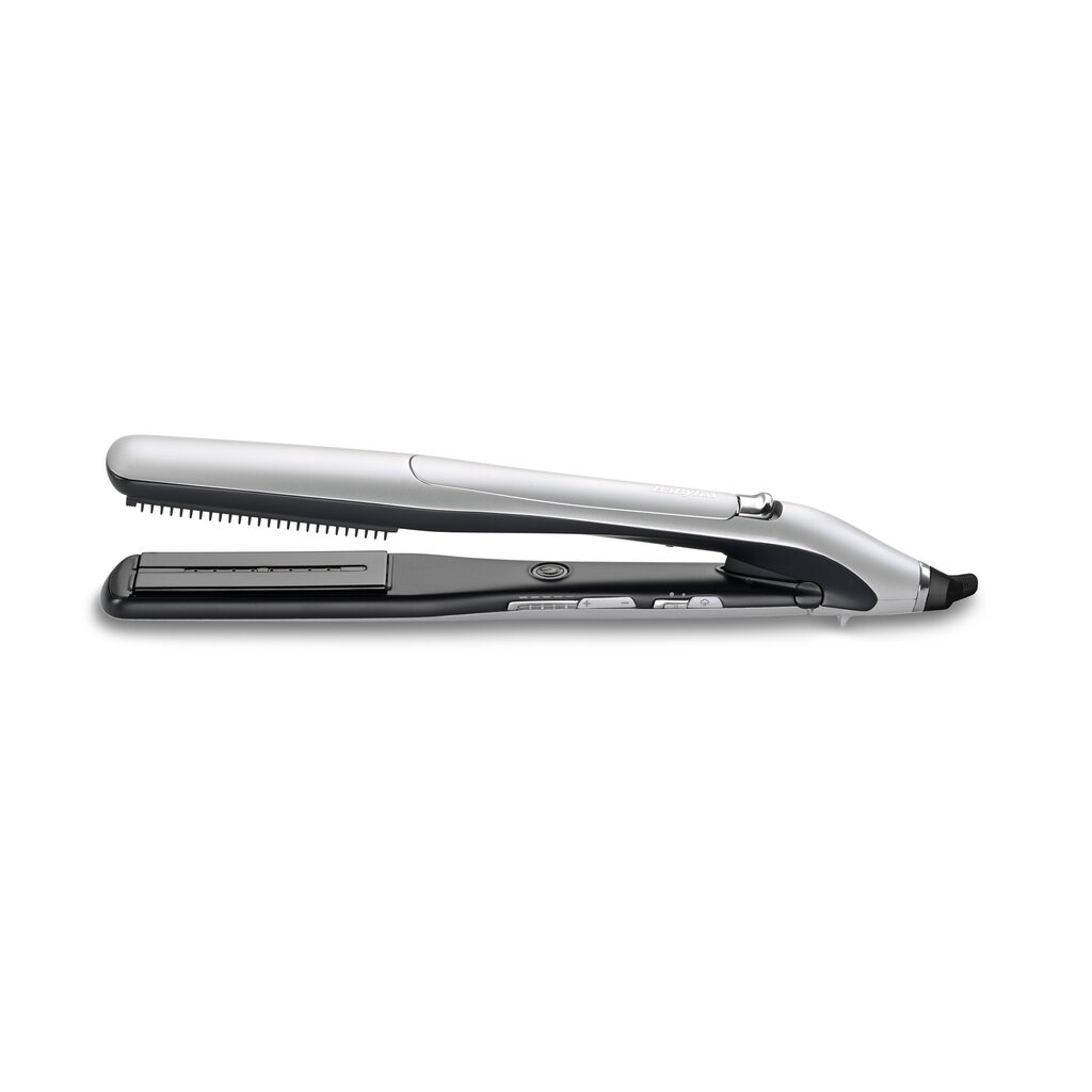 BaByliss Steam Lustre Styler Straightening iron Black, White 98.4" (2.5 m) hind ja info | Juuksesirgendajad ja koolutajad | kaup24.ee