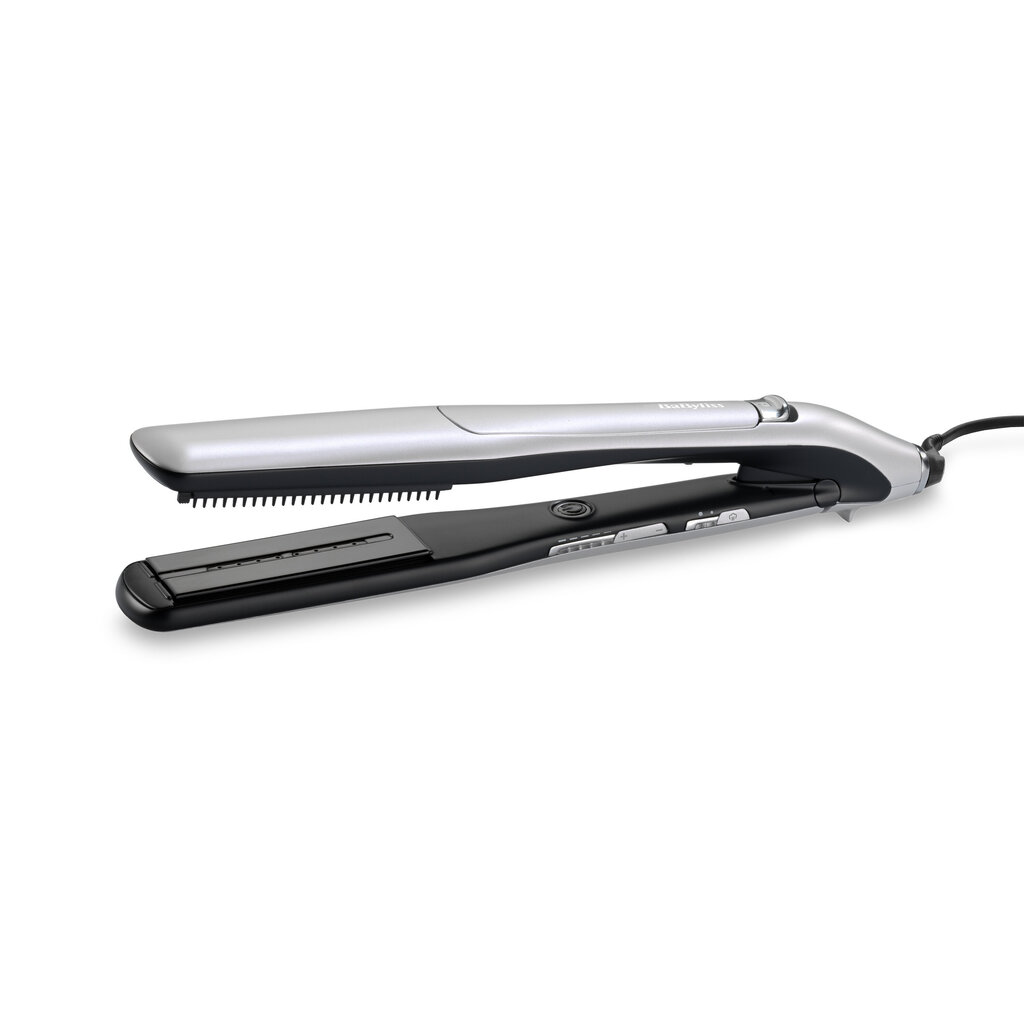 BaByliss Steam Lustre Styler Straightening iron Black, White 98.4" (2.5 m) цена и информация | Juuksesirgendajad ja koolutajad | kaup24.ee