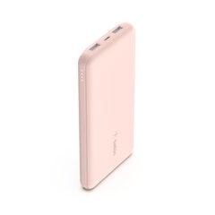 Belkin PowerBank 10 000 mAh USB A & C 15 W roosa kuld hind ja info | Belkin Mobiiltelefonid, foto-, videokaamerad | kaup24.ee