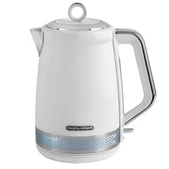 Morphy Richards Illumination electric kettle white цена и информация | Электрочайники | kaup24.ee