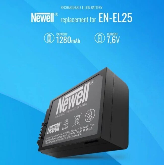 Newell Nikon EN-EL25 hind ja info | Akud, patareid fotoaparaatidele | kaup24.ee