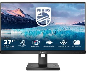 Монитор Philips 272S1M/00 цена и информация | Philips Мониторы, стойки для мониторов | kaup24.ee