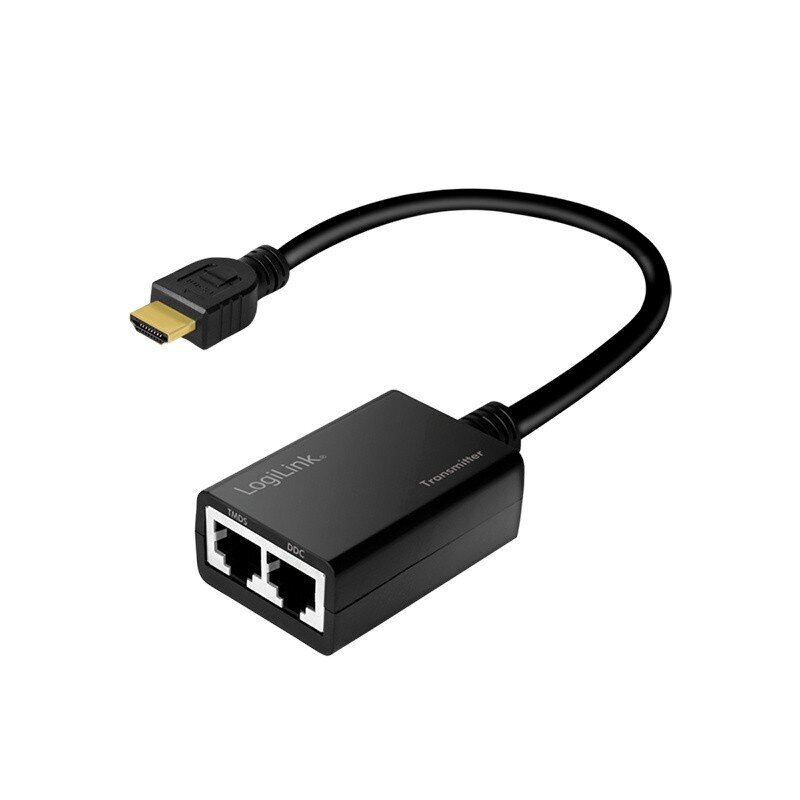 HDMI EXtender up to 30m, 1080p/60Hz, 0.3m цена и информация | USB jagajad, adapterid | kaup24.ee