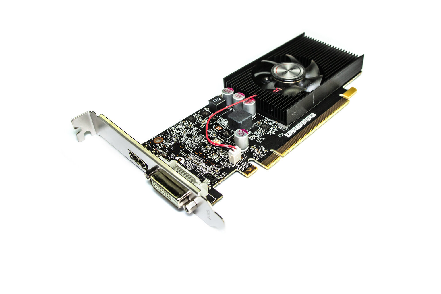 AFOX Geforce GT1030 2GB GDDR5 64Bit DVI HDMI LP Single Fan L7 AF1030-2048D5L7 hind ja info | Videokaardid (GPU) | kaup24.ee
