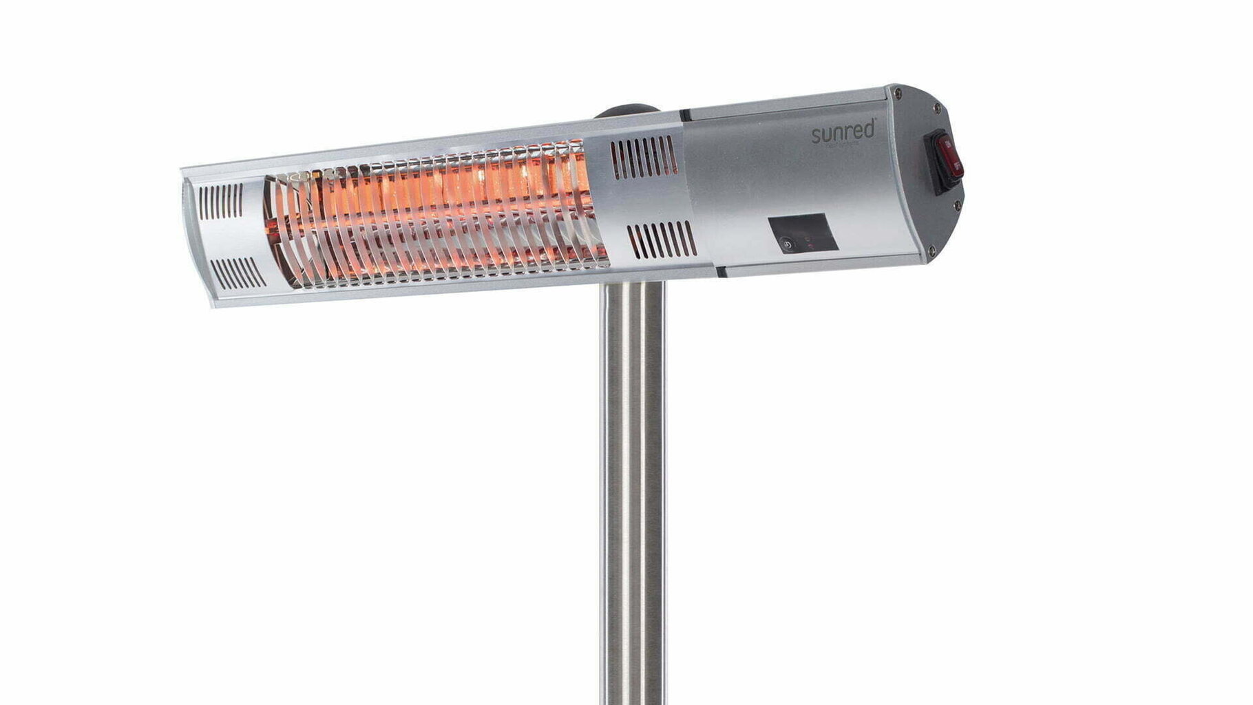 SUNRED Heater RD-SILVER-2000S, Ultra Standing Infrared, 2000 W, Silver цена и информация | Küttekehad | kaup24.ee