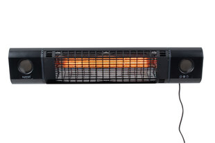SUNRED Heater SOUND-2000W, Sun and Sound Ultra Wall Infrared, 2000 W, Black цена и информация | Грелки | kaup24.ee