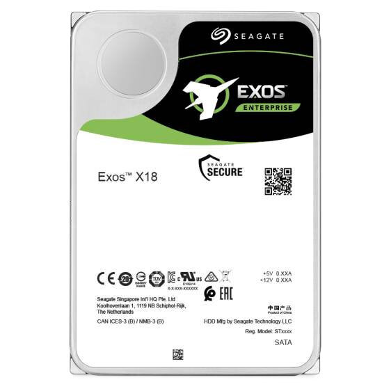 16TB Seagate Exos X18 7200/256 hind ja info | Sisemised kõvakettad (HDD, SSD, Hybrid) | kaup24.ee