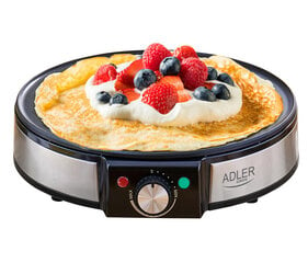 Adler Crepe Maker AD 3058 1600 W hind ja info | Vahvliküpsetajad ja pannkoogiküpsetaja | kaup24.ee