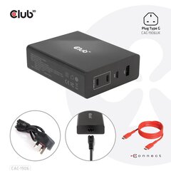 Зарядное устройство CLUB3D CAC-1906 132 W цена и информация | Адаптер Aten Video Splitter 2 port 450MHz | kaup24.ee