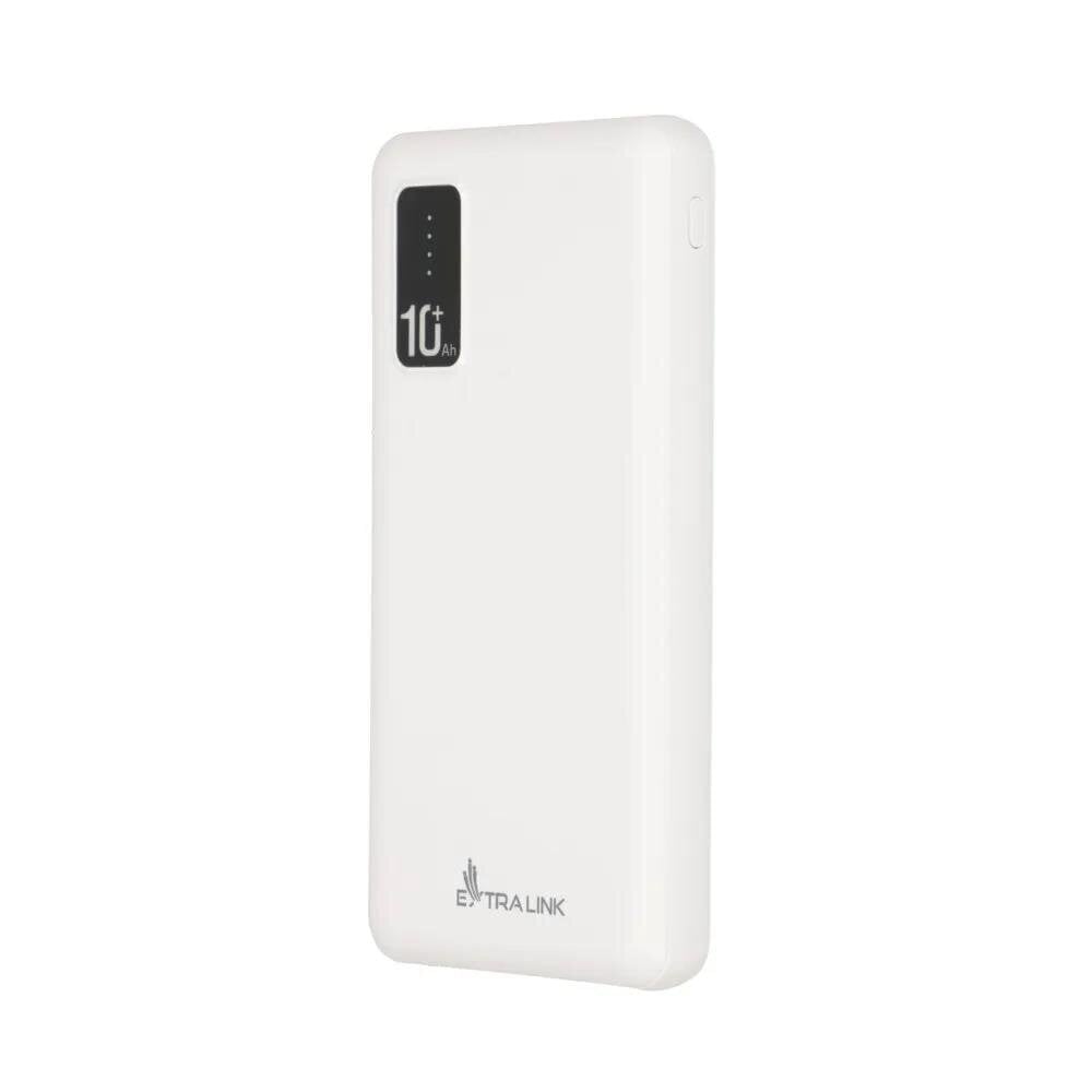 Extralink powerbank EPB-098W 10000mAh 5V white цена и информация | Akupangad | kaup24.ee