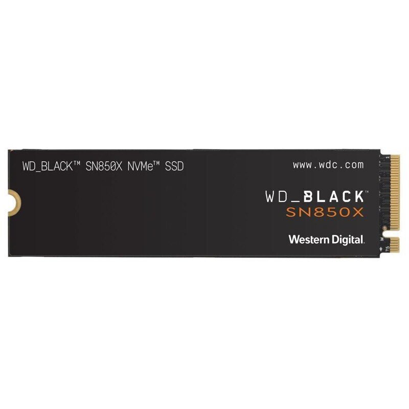 Western Digital Black SN850X NVMe SSD 2TB цена и информация | Sisemised kõvakettad (HDD, SSD, Hybrid) | kaup24.ee