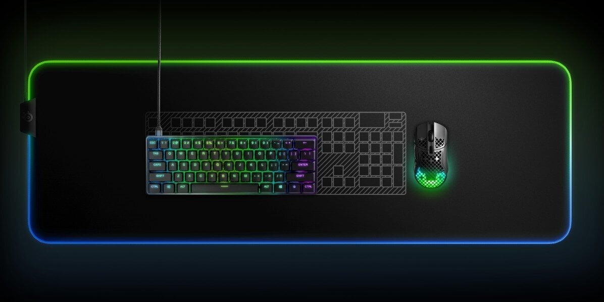 SteelSeries Gaming Keyboard Apex 9 Mini цена и информация | Klaviatuurid | kaup24.ee