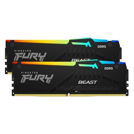 Kingston Fury Beast RGB цена и информация | Operatiivmälu (RAM) | kaup24.ee