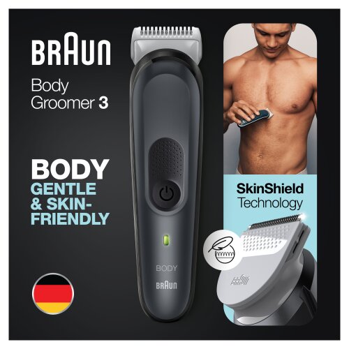 Bodygroomer + combs 0,1,3 Braun цена и информация | Juukselõikusmasinad, trimmerid | kaup24.ee