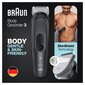 Bodygroomer + combs 0,1,3 Braun hind ja info | Juukselõikusmasinad, trimmerid | kaup24.ee