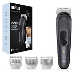 Bodygroomer + combs 0,1,3 Braun цена и информация | Машинки для стрижки волос | kaup24.ee