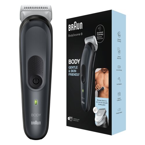 Bodygroomer + combs 0,1,3 Braun цена и информация | Juukselõikusmasinad, trimmerid | kaup24.ee