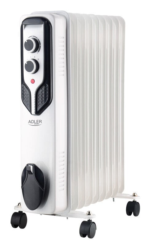 Õliradiaator Adler 7816, 2000W, 9 sektsiooni цена и информация | Küttekehad | kaup24.ee