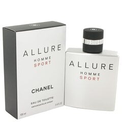 Туалетная вода Chanel Allure Homme Sport EDT для мужчин, 100 мл цена и информация | Chanel Духи, косметика | kaup24.ee