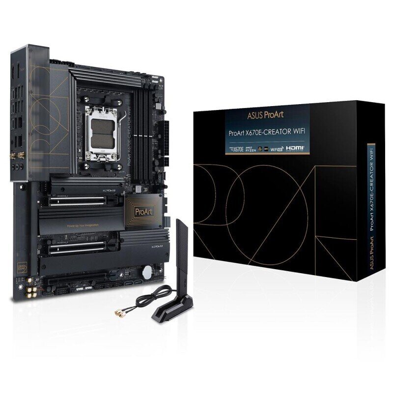 Asus AMD X670 SAM5 ATX DDR5 PROARTX670E-CREATORWIFI hind ja info | Emaplaadid | kaup24.ee
