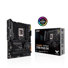 Материнская плата Asus Z790 S1700 ATX/TUF GAMING Z790-PLUS D4 цена и информация | Материнские платы	 | kaup24.ee