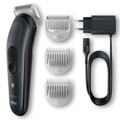 BG3350 kehakarvade raseerimisseade (trimmer / piirel / pardel) цена и информация | Машинки для стрижки волос | kaup24.ee