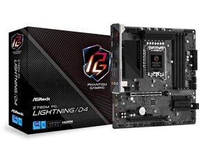 Asrock Z790 S1700 ATX/Z790 PG LIGHTNING/D4 hind ja info | Asrock Arvutid ja IT- tehnika | kaup24.ee