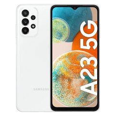 Samsung Galaxy A23 5G Dual SIM 4/128GB White SM-A236BZWVEUE цена и информация | Мобильные телефоны | kaup24.ee