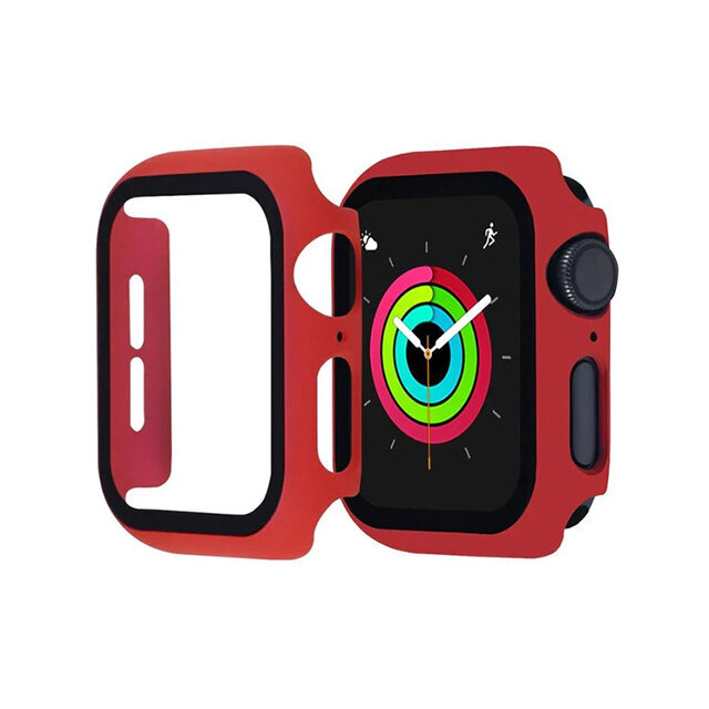 Apple Watch TPU Ümbris – Punane 44mm цена и информация | Nutikellade ja nutivõrude tarvikud | kaup24.ee