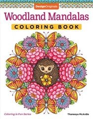 Woodland Mandalas Coloring Book hind ja info | Kunstiraamatud | kaup24.ee