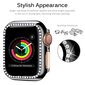 Crystal Apple Watch Ümbris – Roosa Kuld 40mm hind ja info | Nutikellade ja nutivõrude tarvikud | kaup24.ee