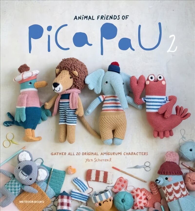 Animal Friends of Pica Pau 2: Gather All 20 Original Amigurumi Characters hind ja info | Tervislik eluviis ja toitumine | kaup24.ee