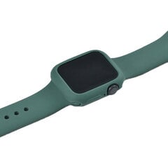 Силиконовый чехол для Apple Watch – Зелёный 42mm цена и информация | Аксессуары для смарт-часов и браслетов | kaup24.ee