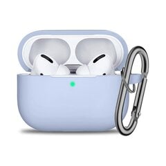 AirPods Pro kaitseümbris konksuga – Helesinine hind ja info | Kõrvaklapid | kaup24.ee