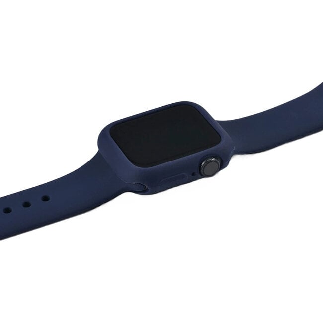 Apple Watch silikoonümbris – Sinine 38mm цена и информация | Nutikellade ja nutivõrude tarvikud | kaup24.ee