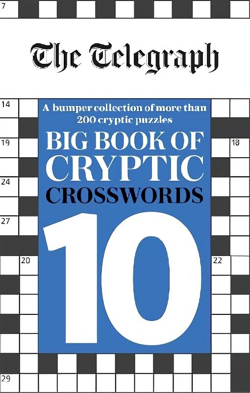 Telegraph Big Book of Cryptic Crosswords 10 цена и информация | Tervislik eluviis ja toitumine | kaup24.ee