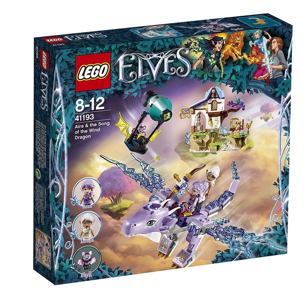 41193 LEGO® ELVES Aira ja draakon, laulev tuul hind ja info | Klotsid ja konstruktorid | kaup24.ee