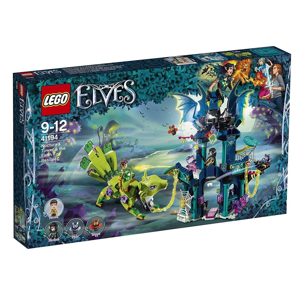 Конструктор 41194 Lego® Elves Замок Ноктура и спасение земляной лисы цена |  kaup24.ee