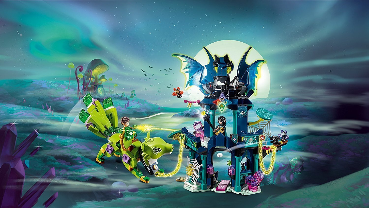 Конструктор 41194 Lego® Elves Замок Ноктура и спасение земляной лисы цена |  kaup24.ee