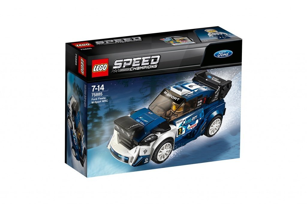 75885 LEGO® Speed ​​​​Champions Ford Fiesta M-Sport WRC hind ja info | Klotsid ja konstruktorid | kaup24.ee