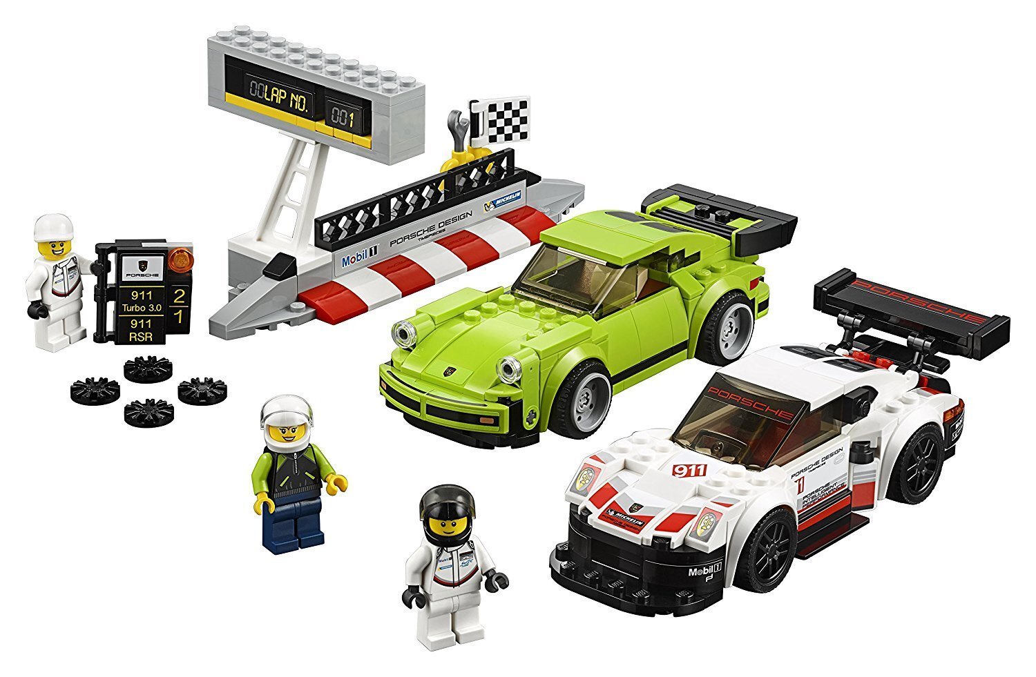 75888 LEGO® Speed ​​​​Champions Porsche 911 RSR ja 911 Turbo 3.0 цена и информация | Klotsid ja konstruktorid | kaup24.ee